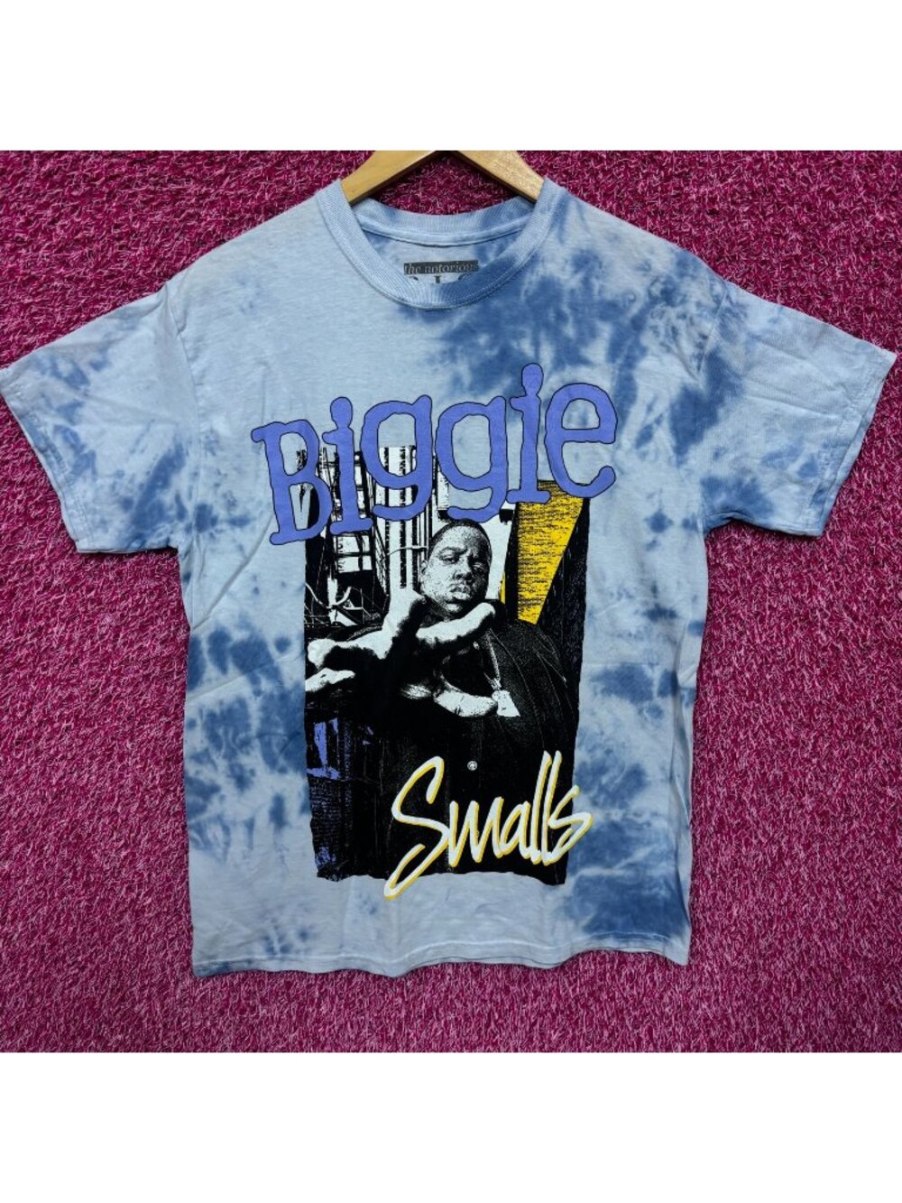 The Notorious B.I.G. Biggie Smalls Born Again Rap Tie Dye M
